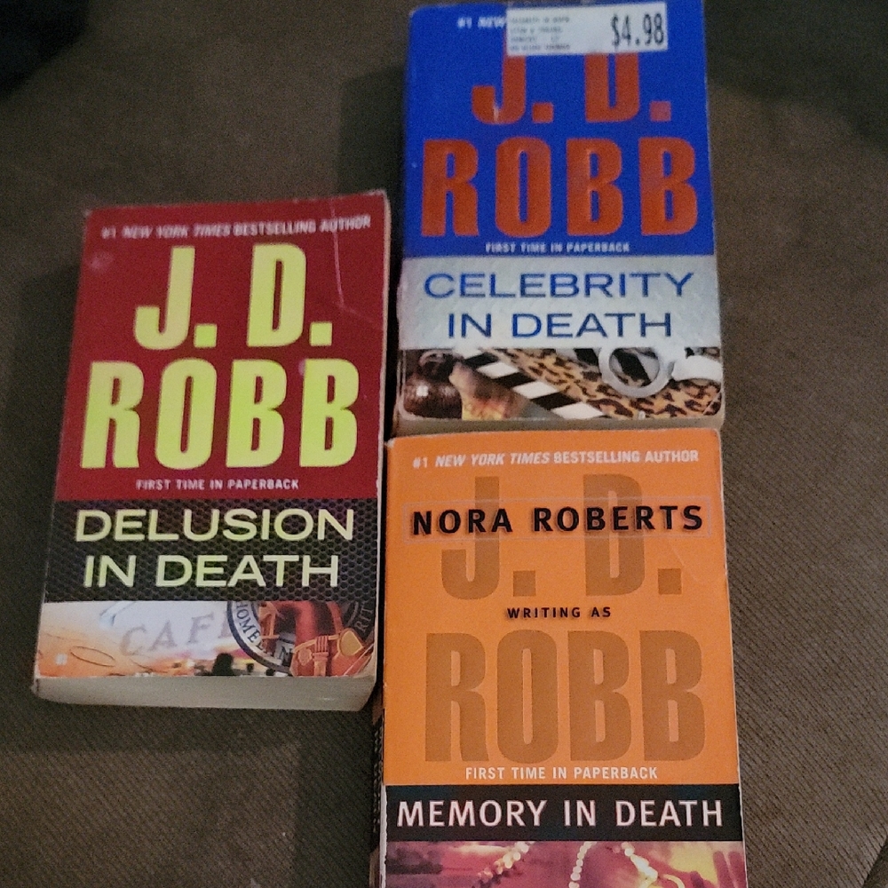 J.D. Robb Paperback Book Set